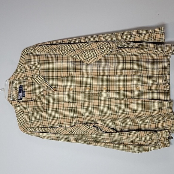 POLO Ralph Lauren Cotton Wool button down plaid flannel shirt with pockets - Picture 1 of 6